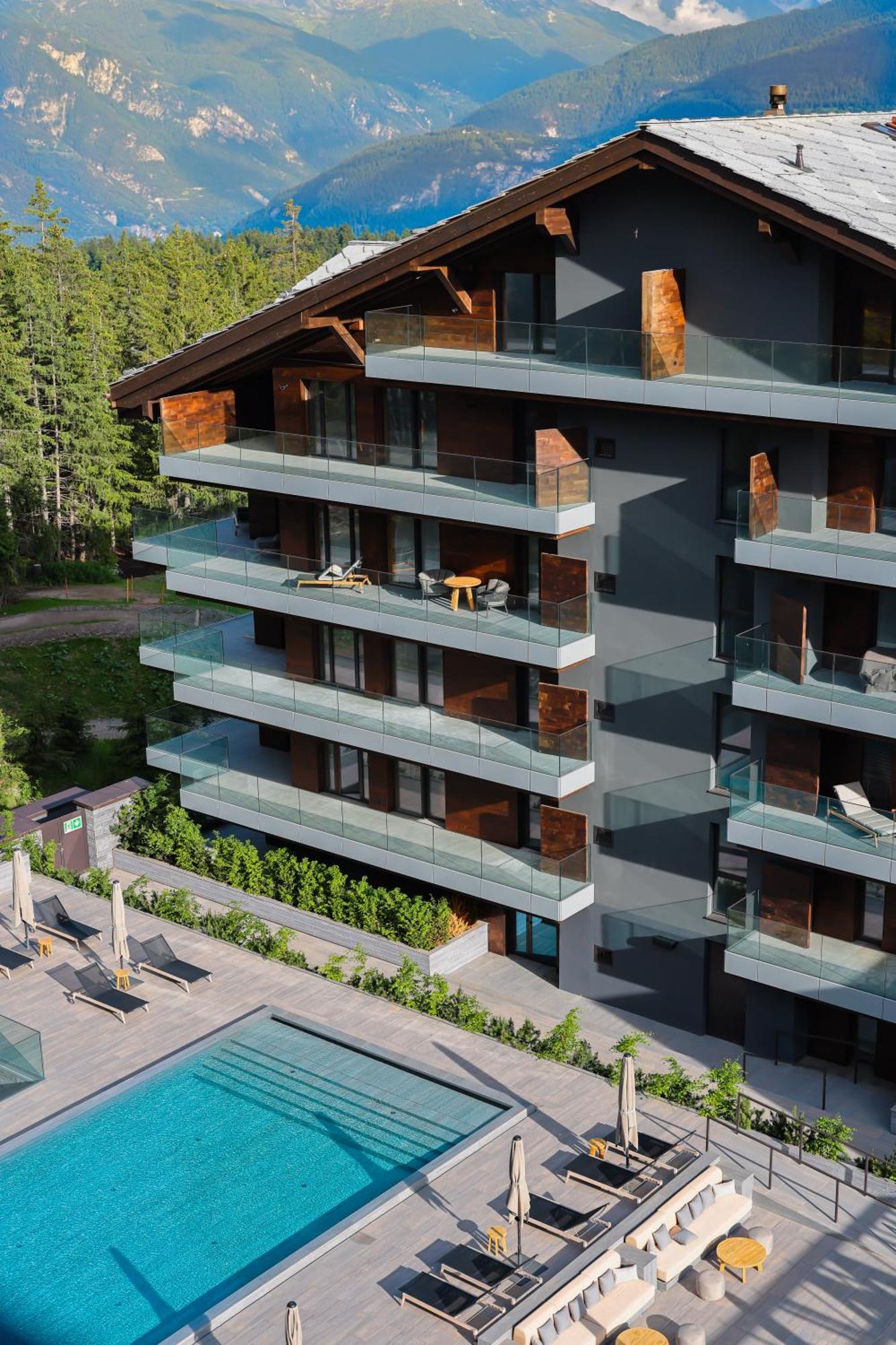 Hotel Six Senses Crans-Montana Zewnętrze zdjęcie